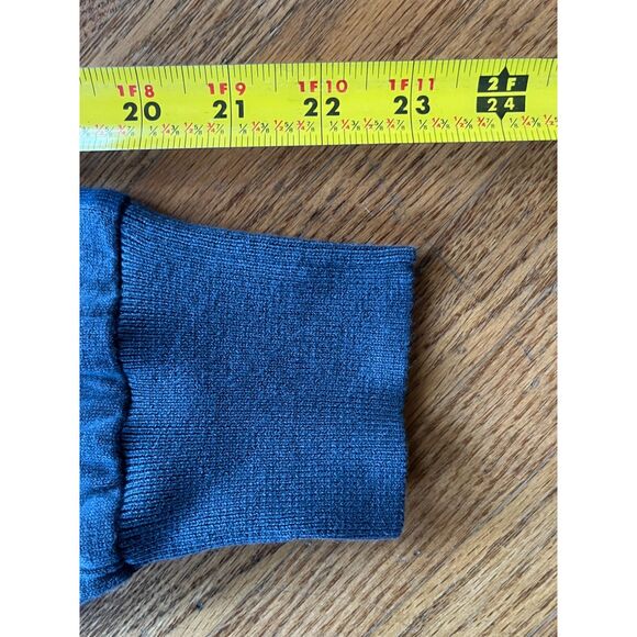 Rag & Bone New York Blue Silk Blend Pullover Sweater Top  Women's Size XXL - Picture 10 of 11